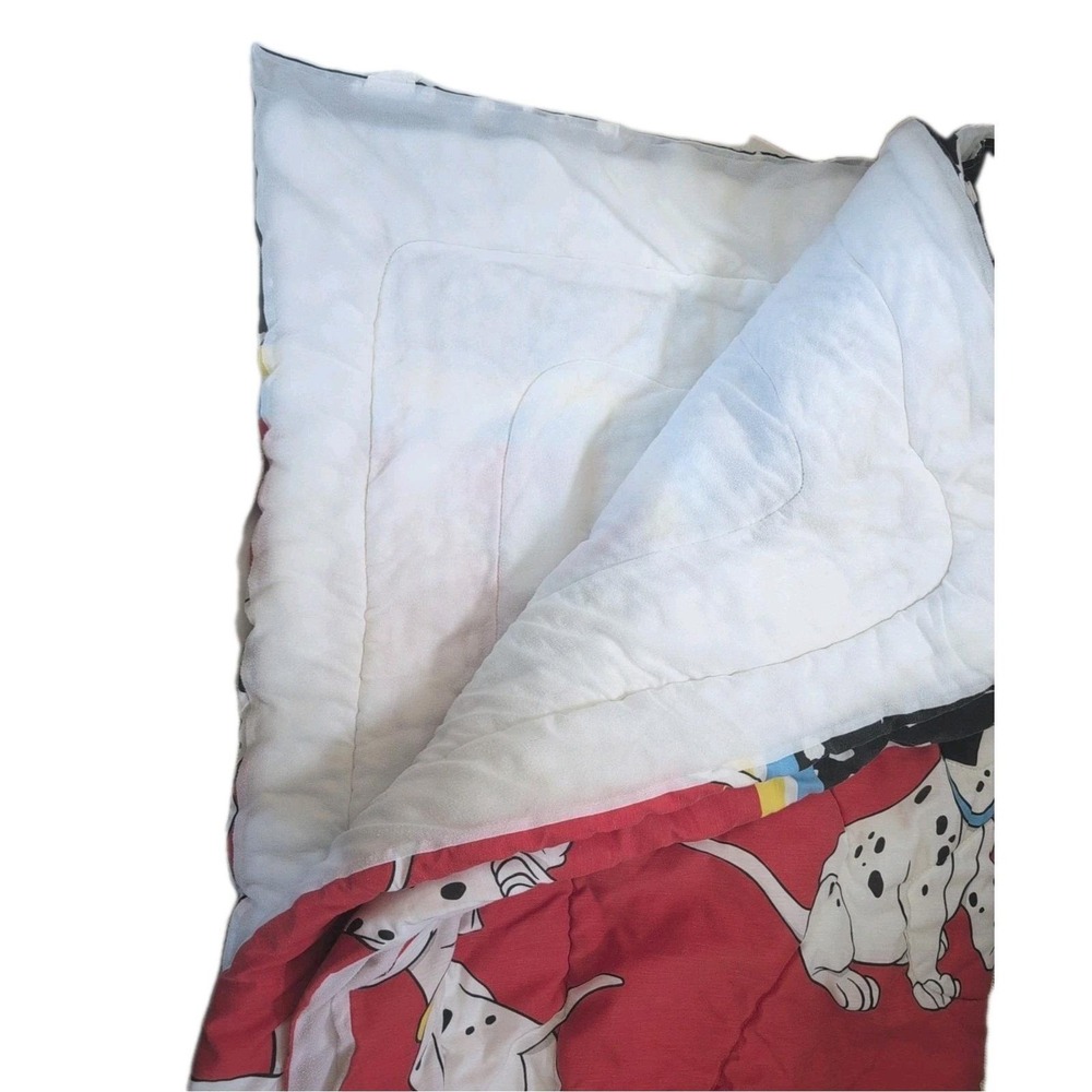 Vintage 101 Dalmatians Disney Twin Comforter & Pillow Sham Set DreamStyles - Picture 5 of 6